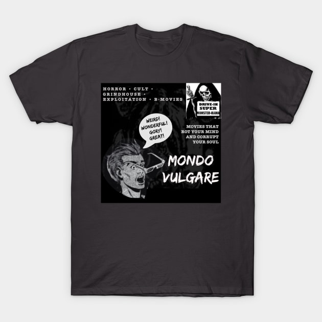 Mondo Vulgare logo T-Shirt by MondoVulgare